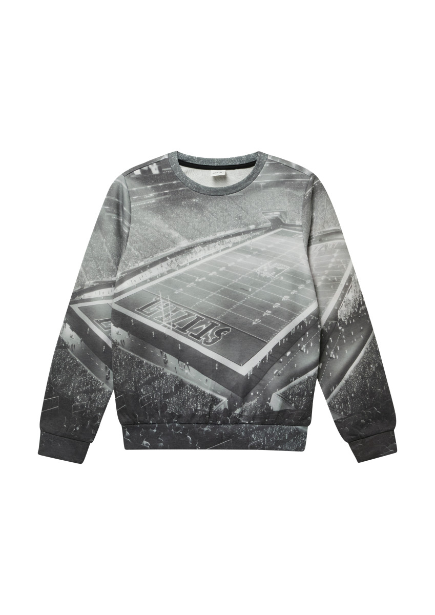 Sweatshirt mit All-over-Print