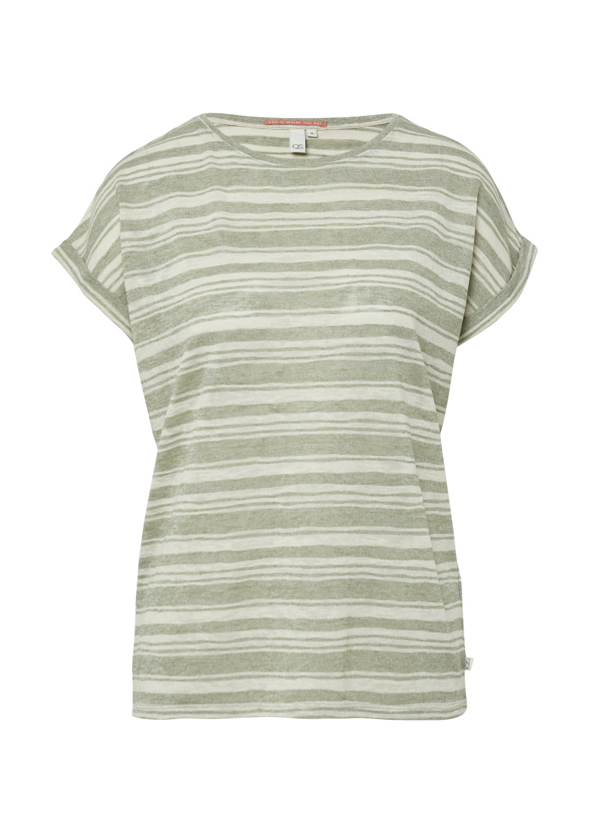 Ringelshirt aus Viskosemix