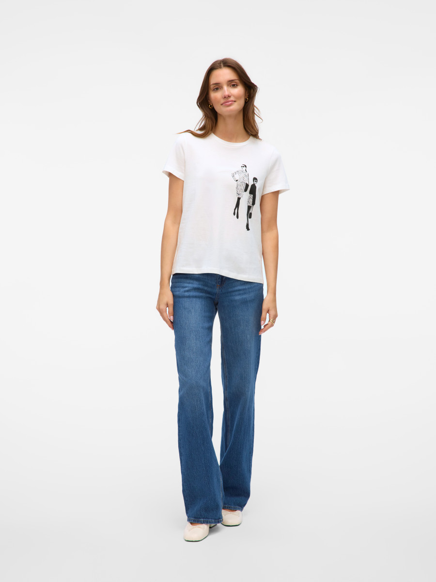 T-Shirt mit Frontprint