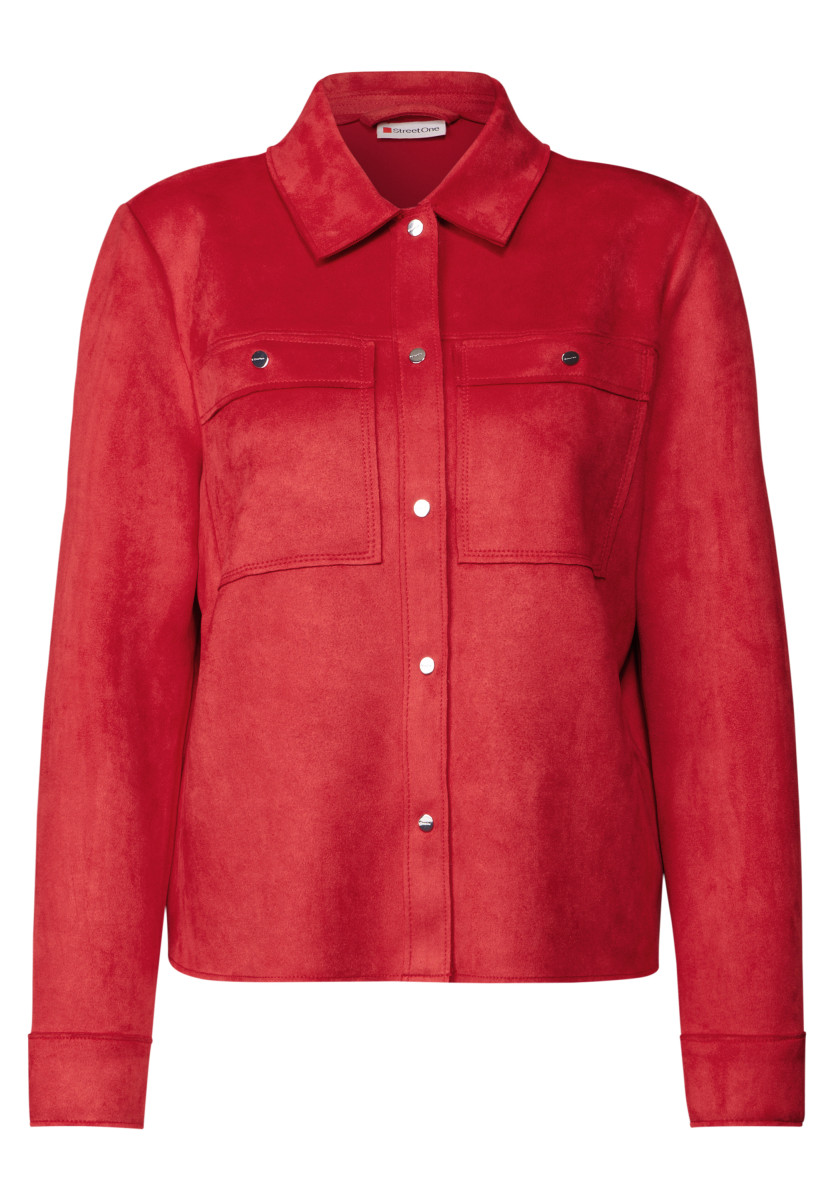 Velours-Jacke