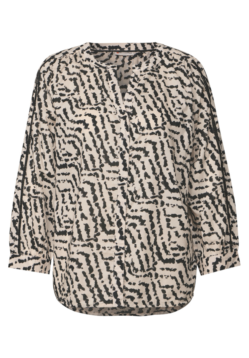 Bluse mit Tapedetails