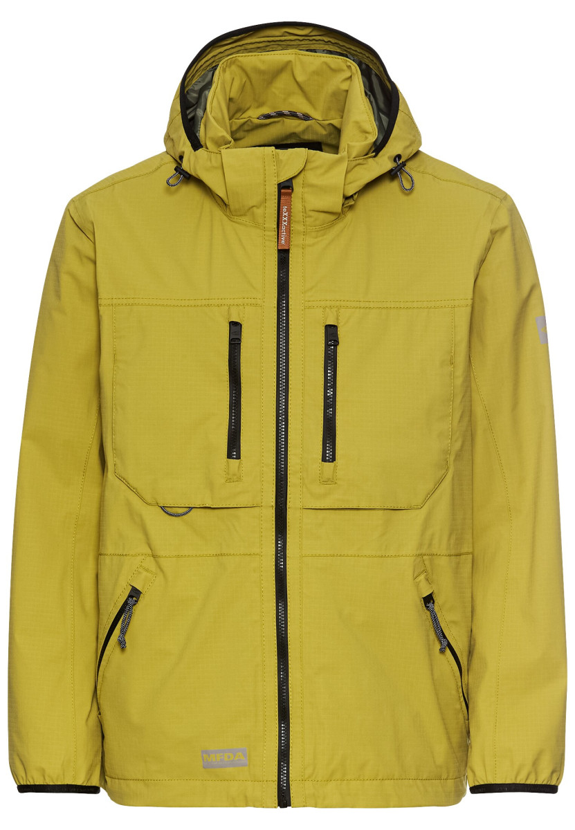 Windbreaker mit abnehmbarer Kapuze