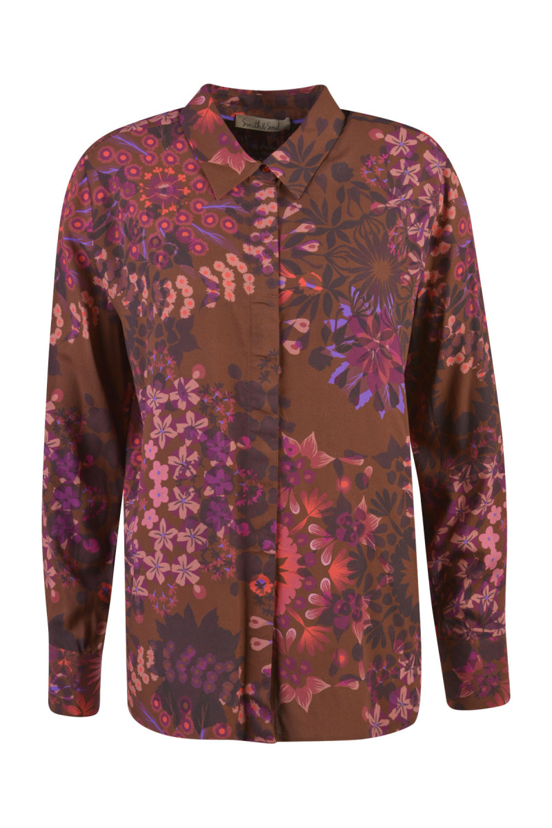 Bluse mit Print