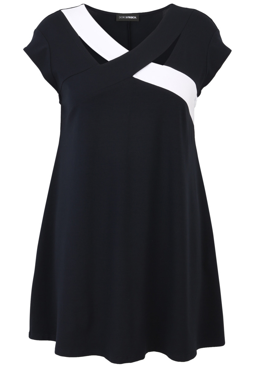Long-Shirt dunkelblau