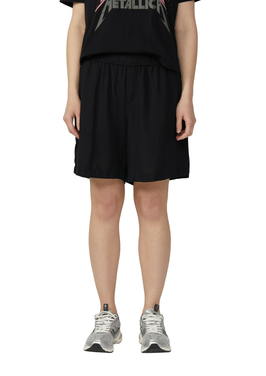 Leinenmix-Shorts