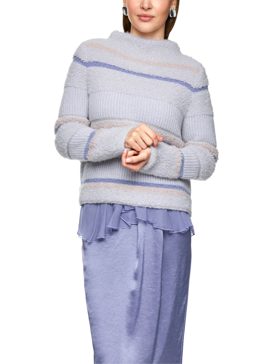 Streifen-Pullover
