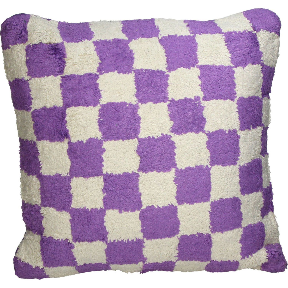 Kissen "Check" lila