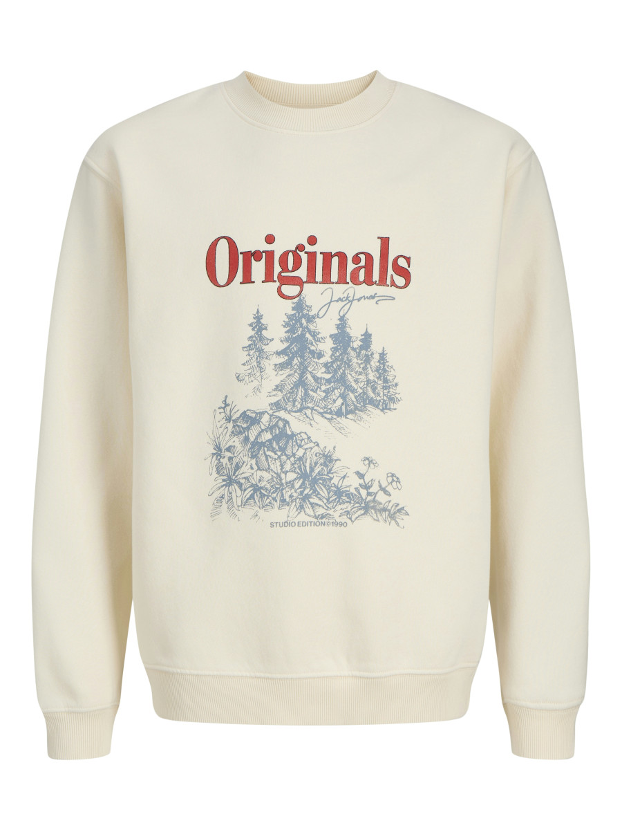 Sweatshirt weiß