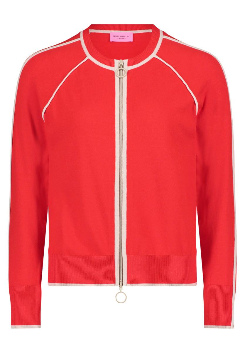 Feinstrickjacke