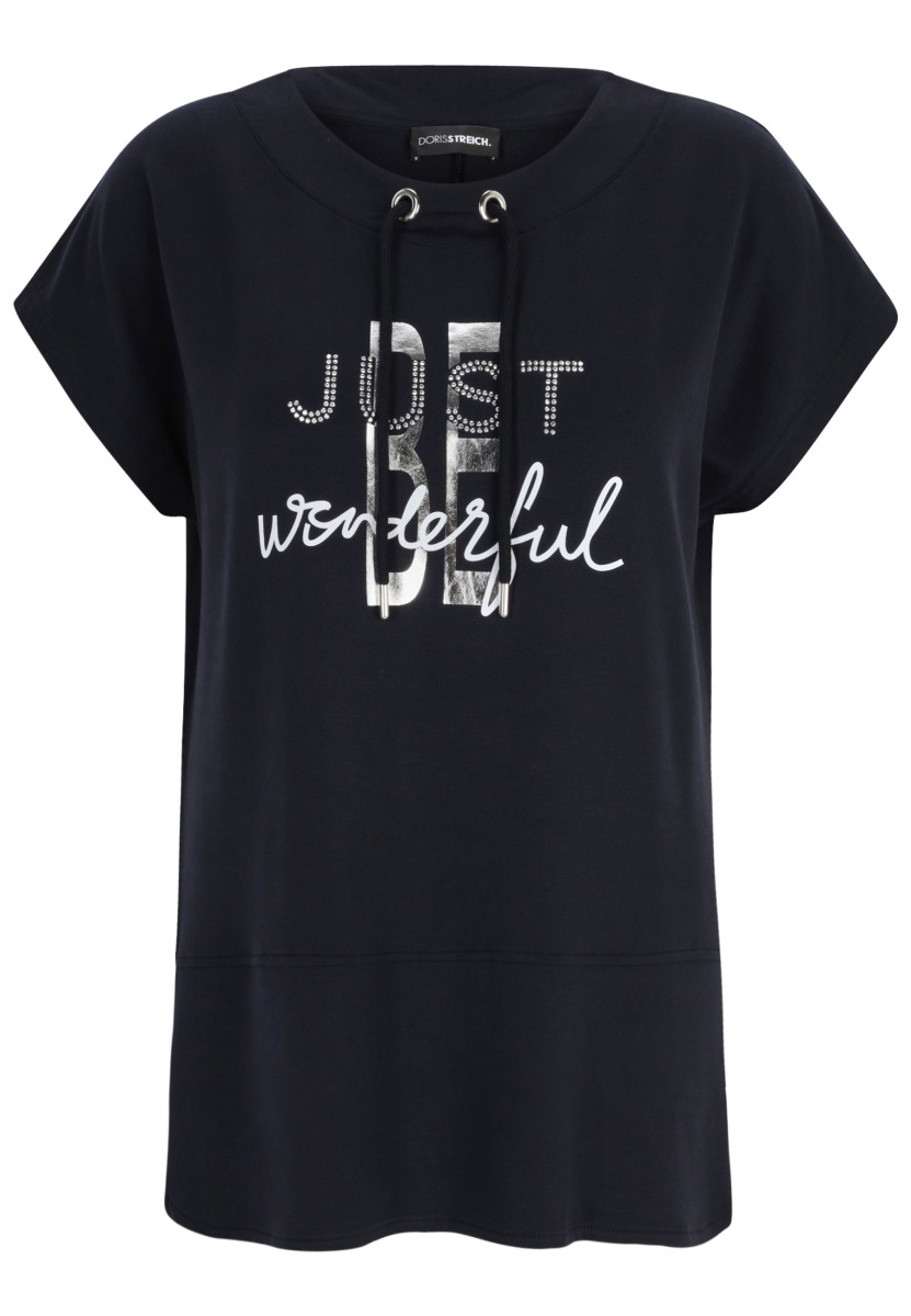 Sweatshirt mit Glitzer-Motiv