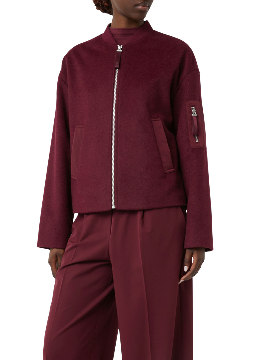 Flanell-Bomberjacke