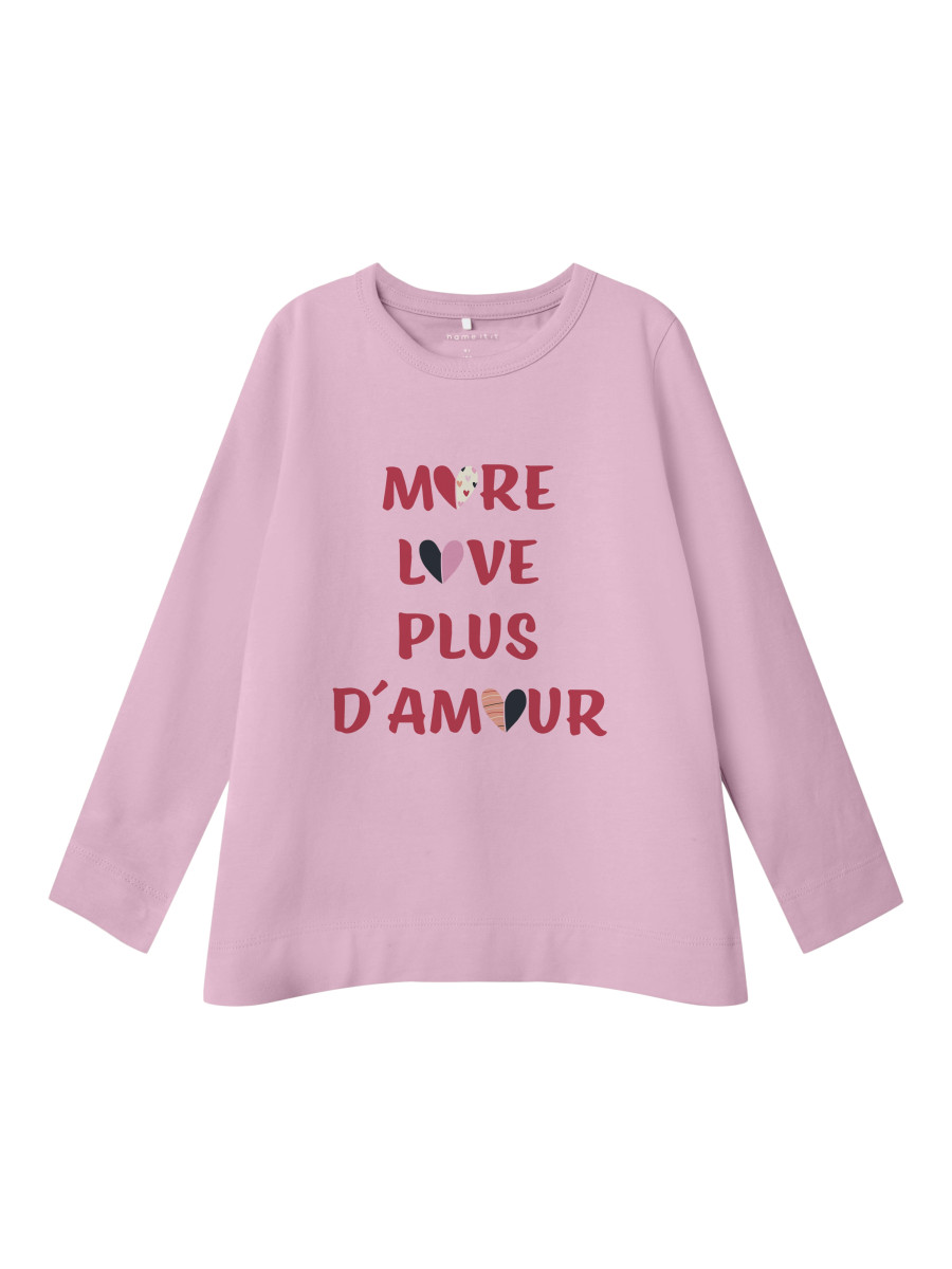 Langarmshirt rosé