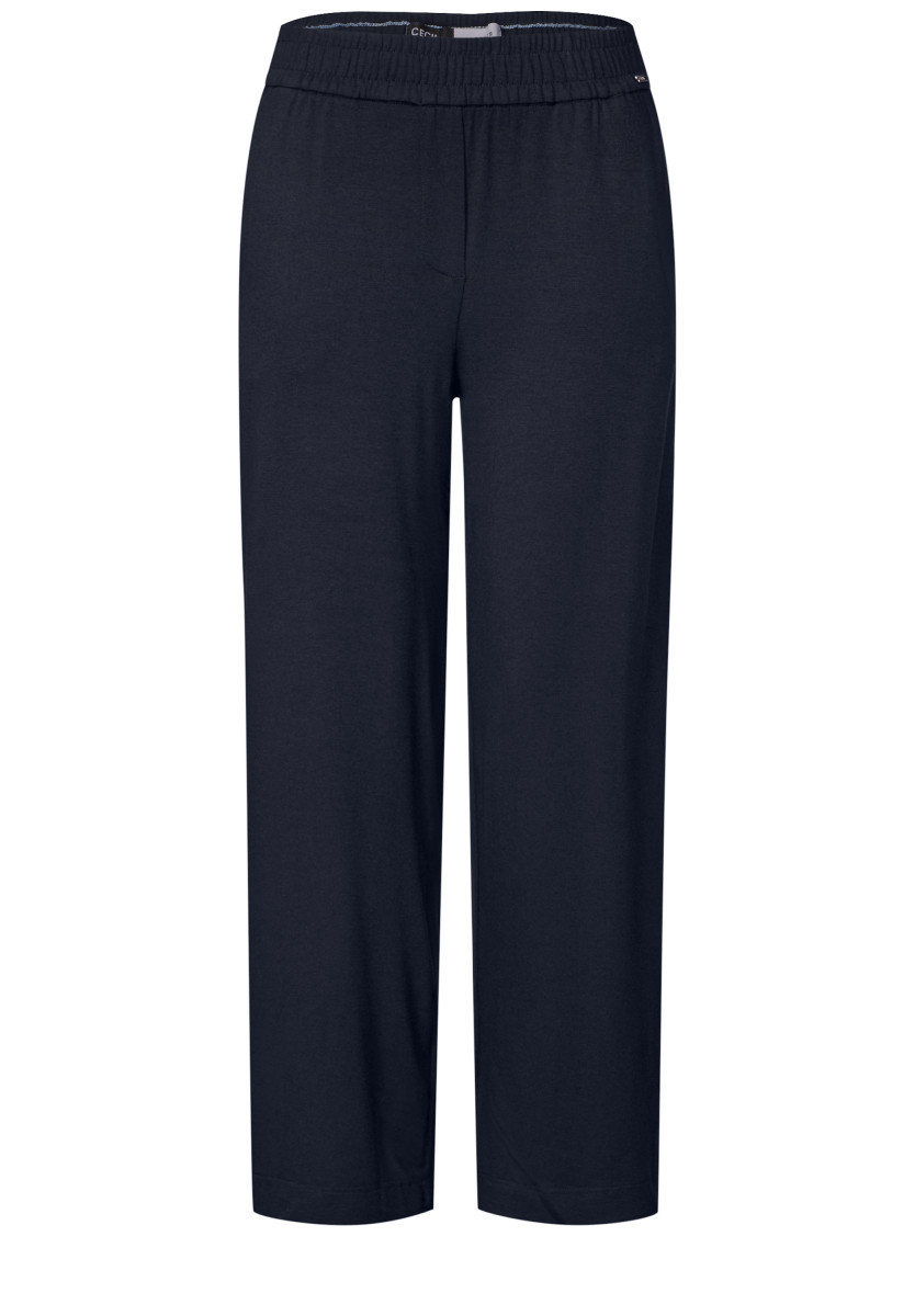 Culotte im Loose Fit blau