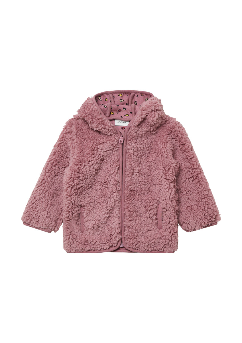 Unisex Jacke aus Teddyplüsch