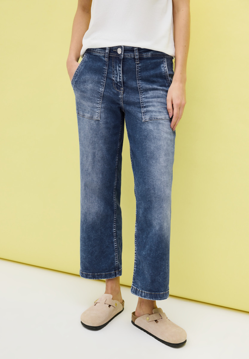 7/8 Jeans mit Patch Pockets