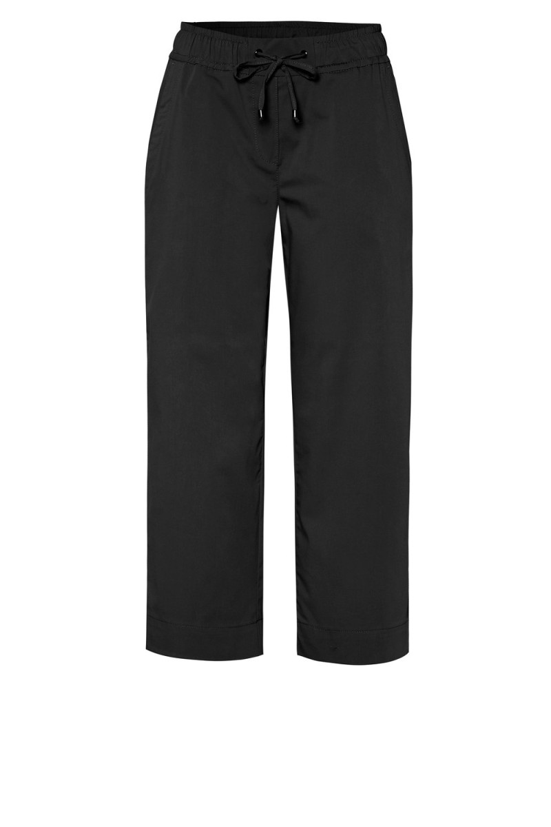 Wide-Leg-Hose "Pia" schwarz