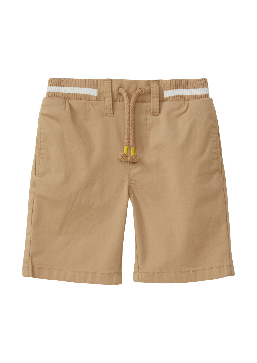 Bermuda aus Baumwollstretch braun