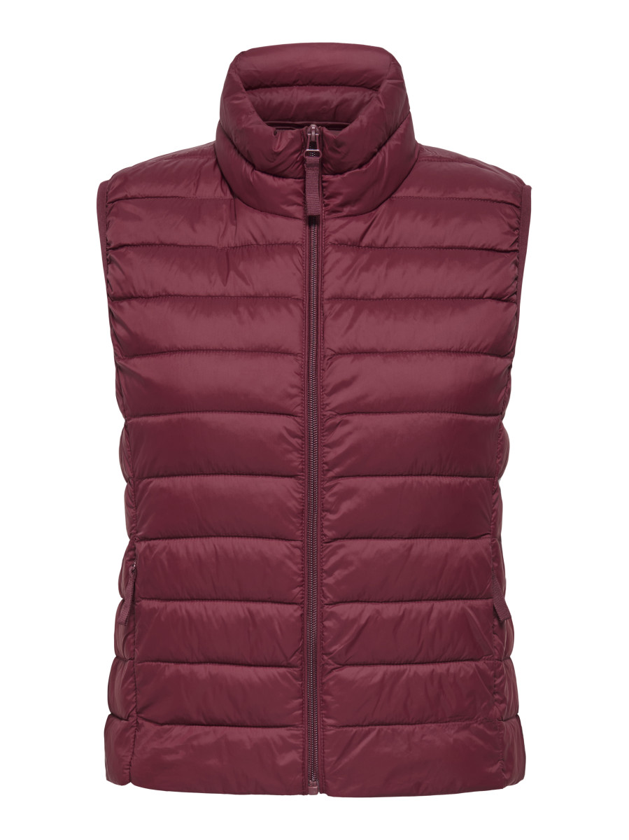 Weste bordeaux