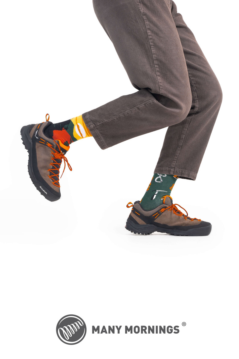 Socken "Mountain Time"