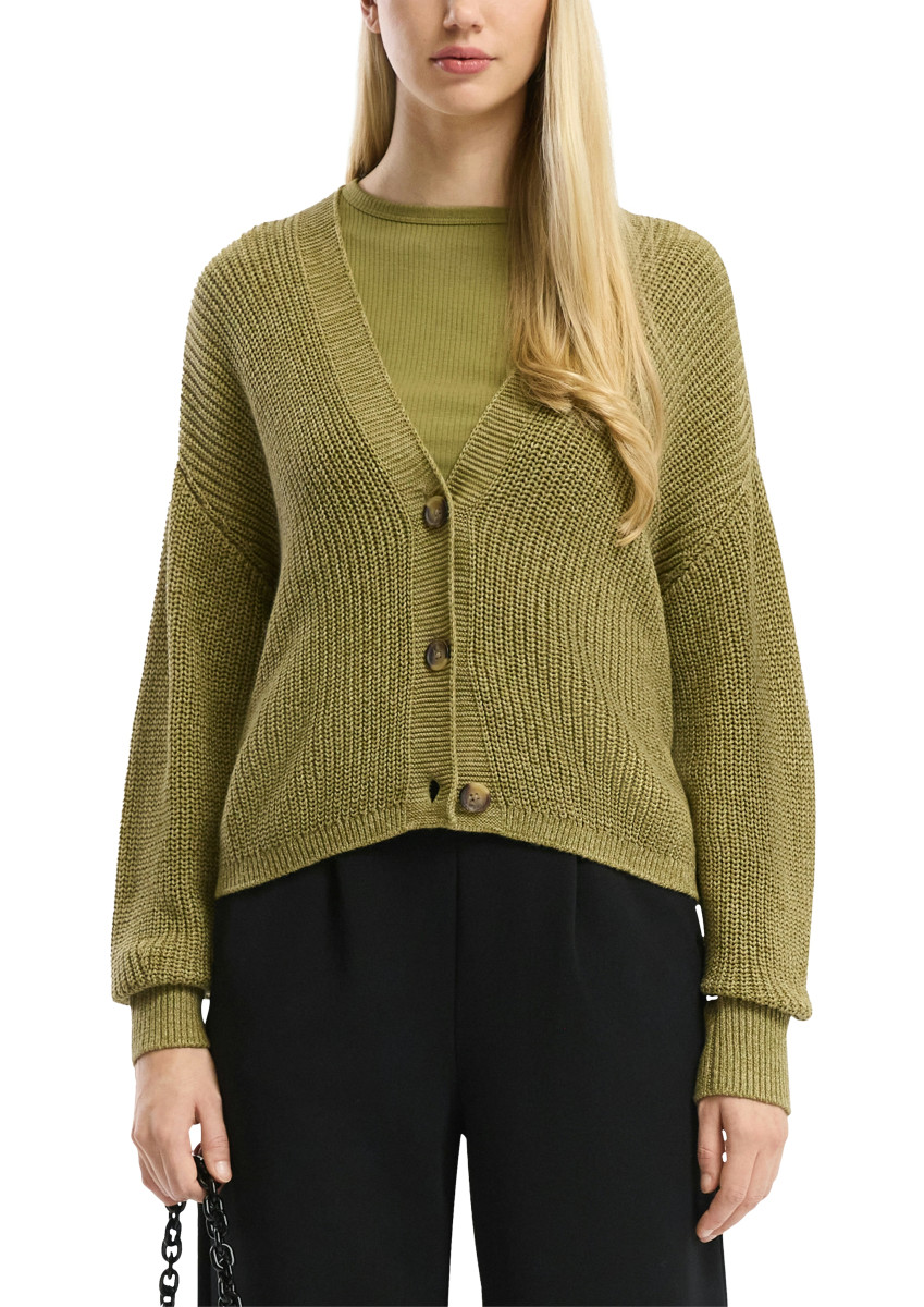 Strickjacke Grün