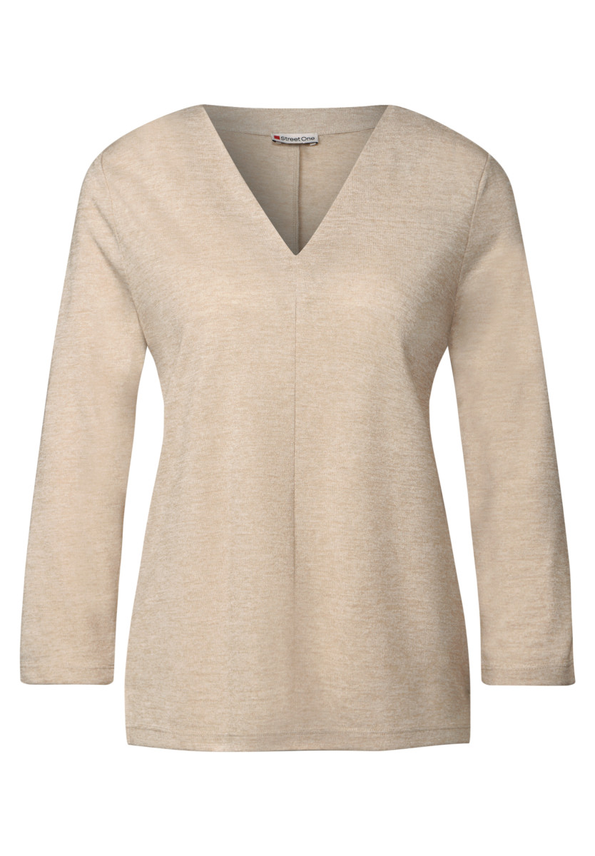 Leinen-Look Shirt