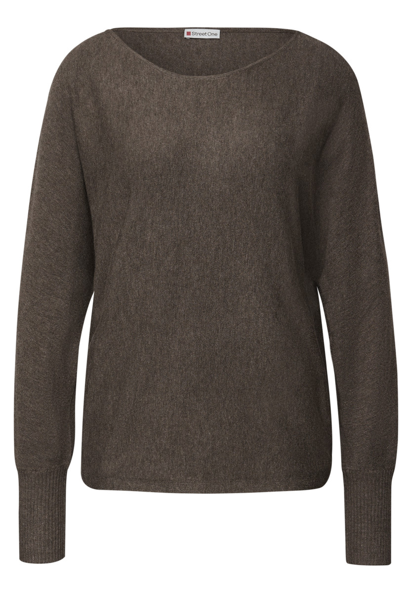 Strickpullover braun