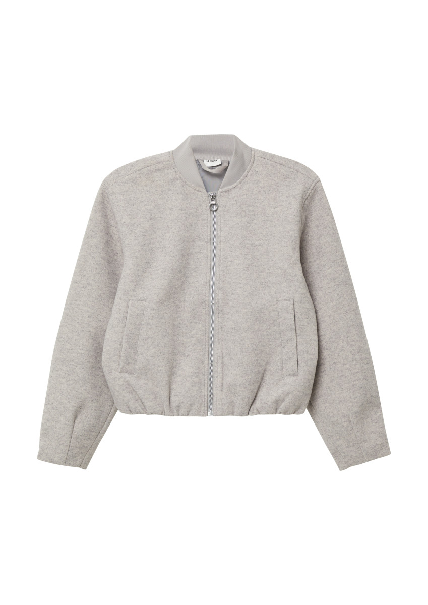 Kuschelige Indoor-Jacke