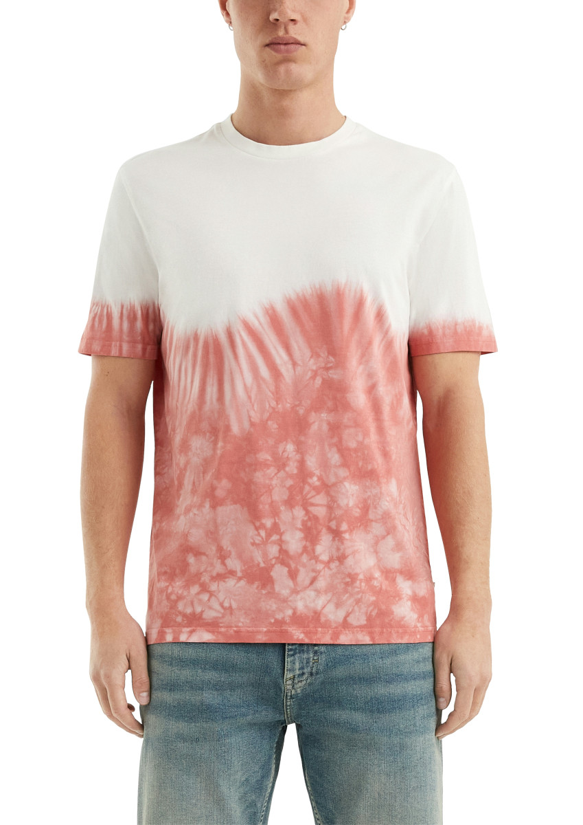 T-Shirt mit Batikeffekt