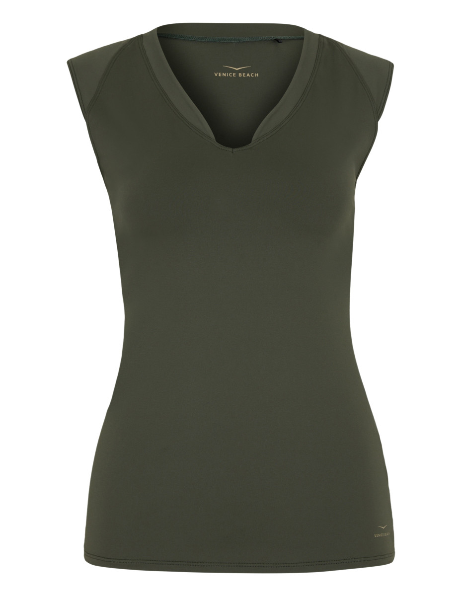 T-Shirt "Eleam" dunkelgrün