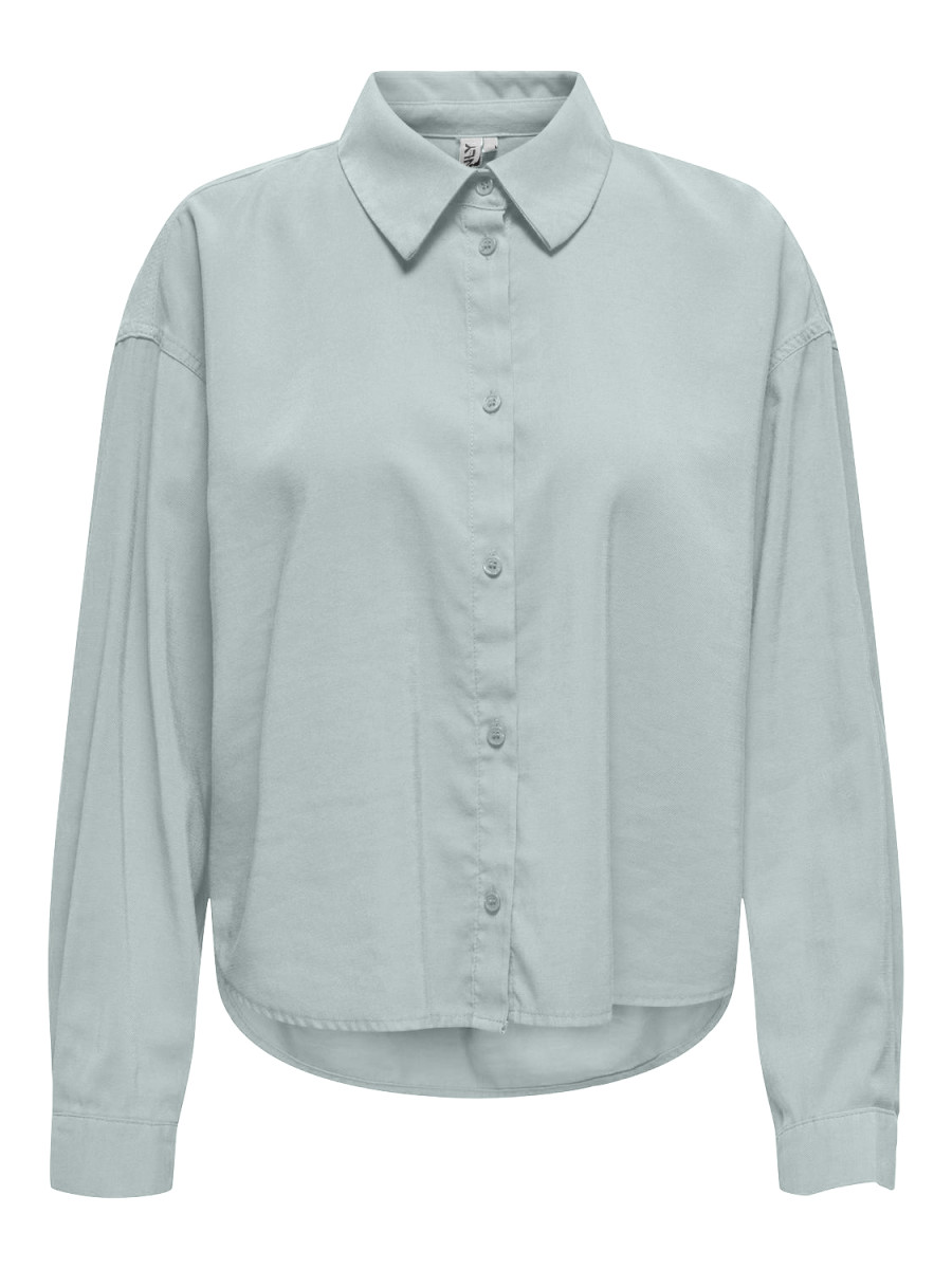 Hemdbluse grau