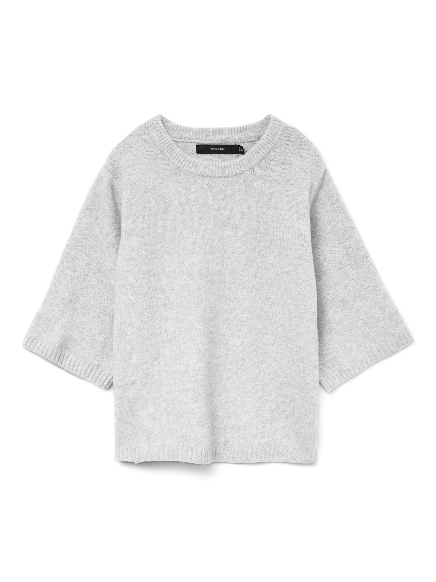 Oversize Pullover grau