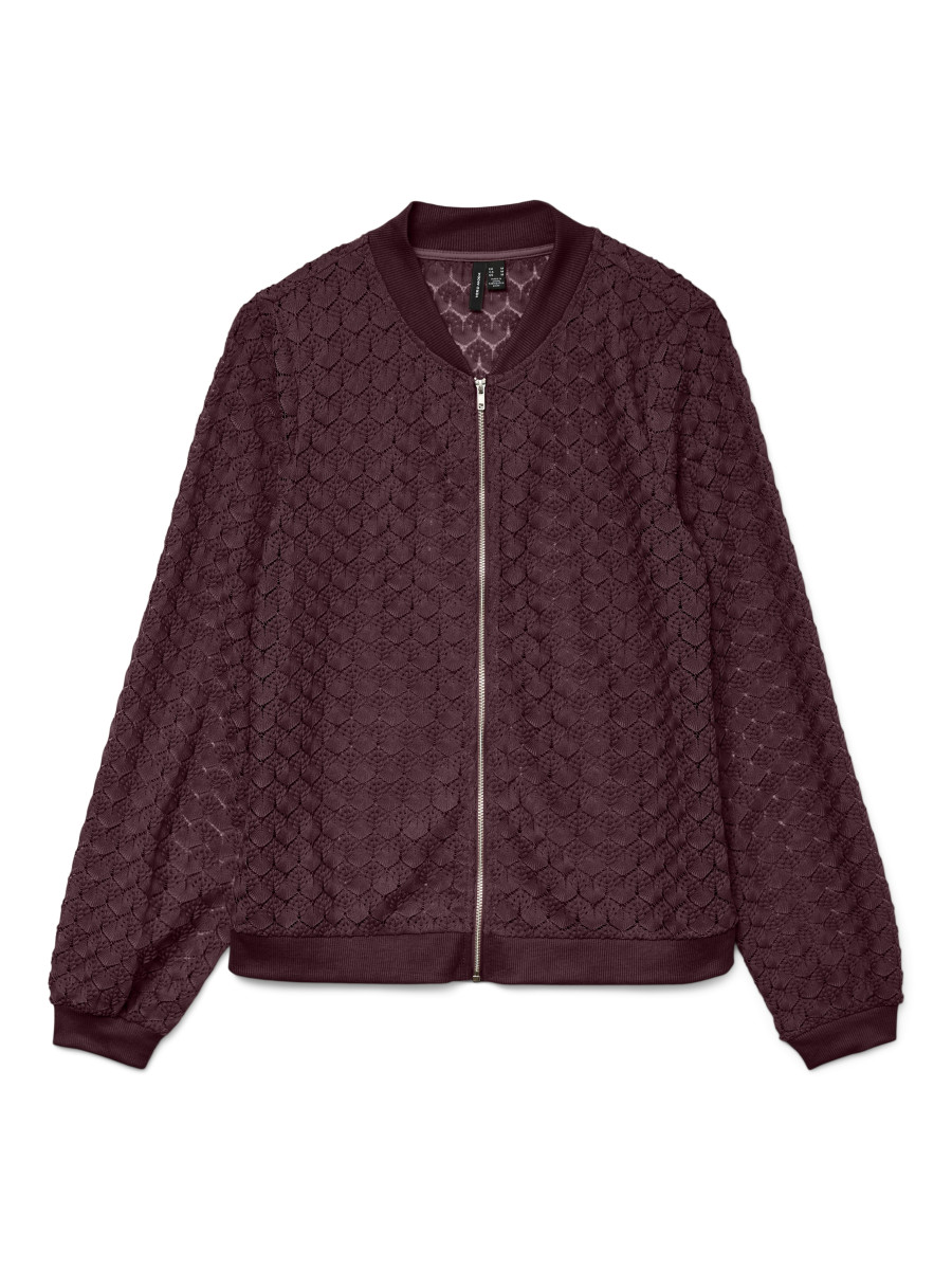 Bomberjacke bordeaux