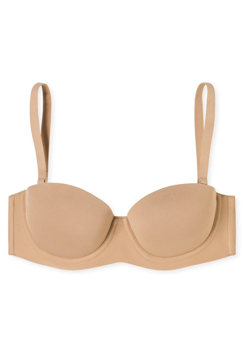 Bandeau mit Schale braun