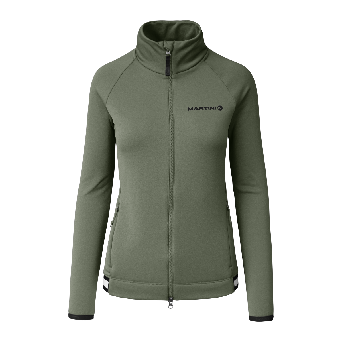 Midlayer-Jacke oliv