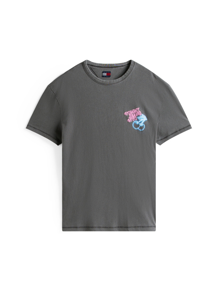 T-Shirt mit Rückenprint