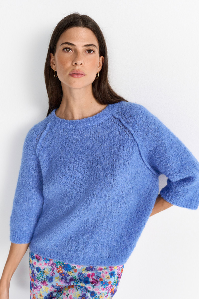Bouclé-Shirt