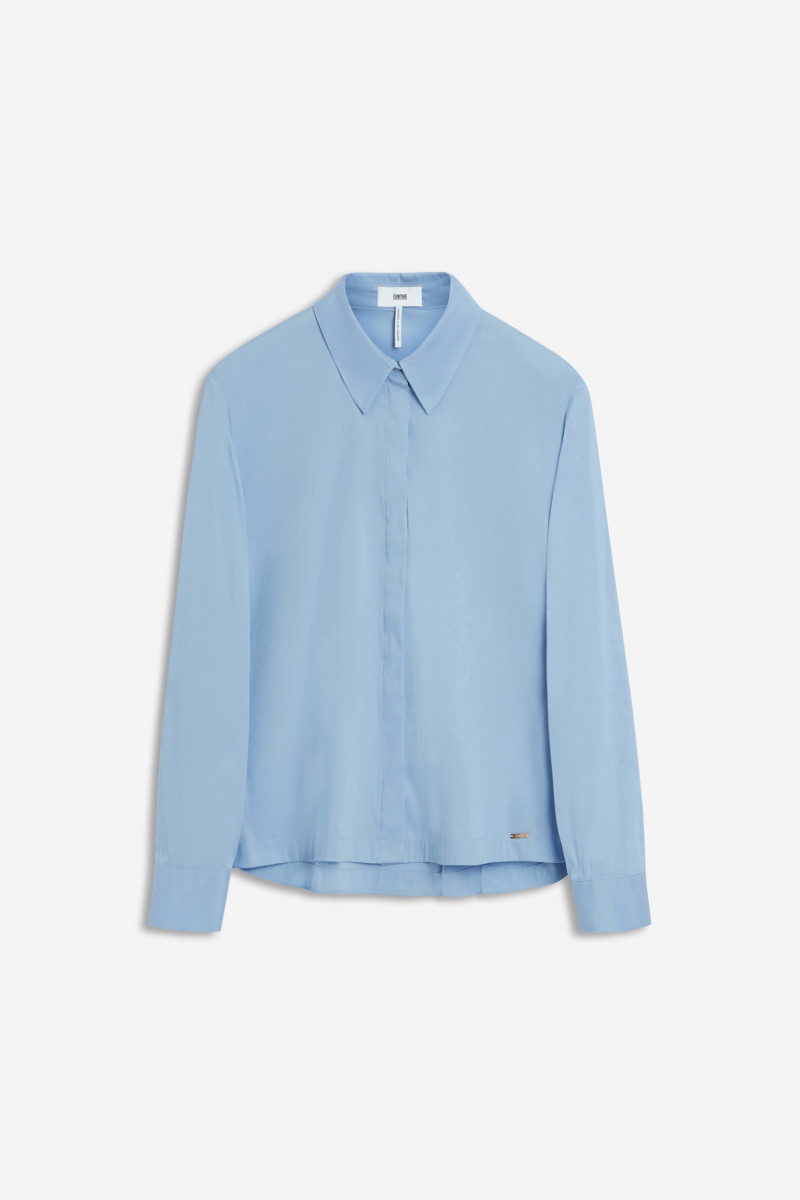 Legere Bluse "Cipixie" blau