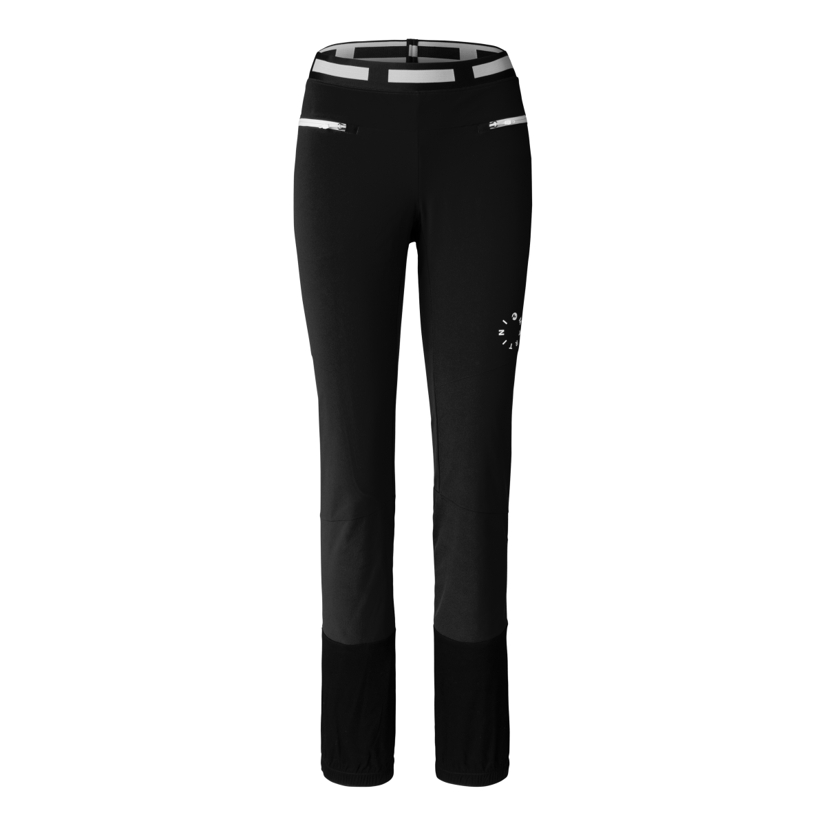 Outdoorhose mit winddichtem Frontbesatz
