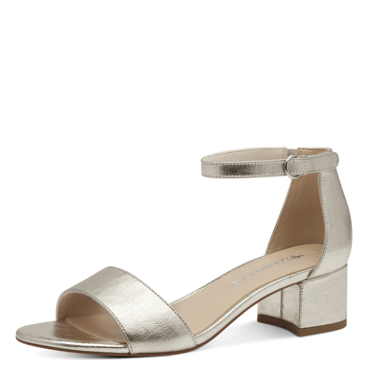 Sandalette grau