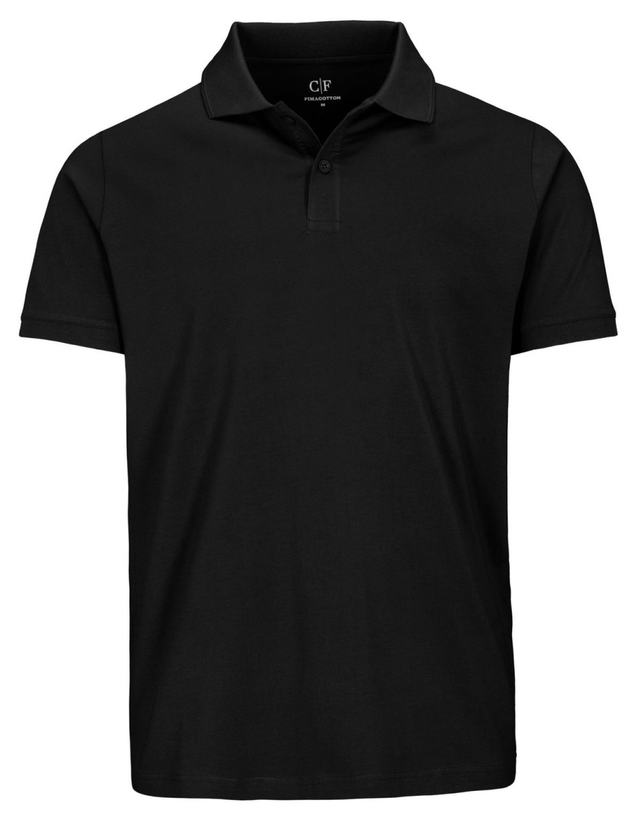 Polo-Shirt schwarz