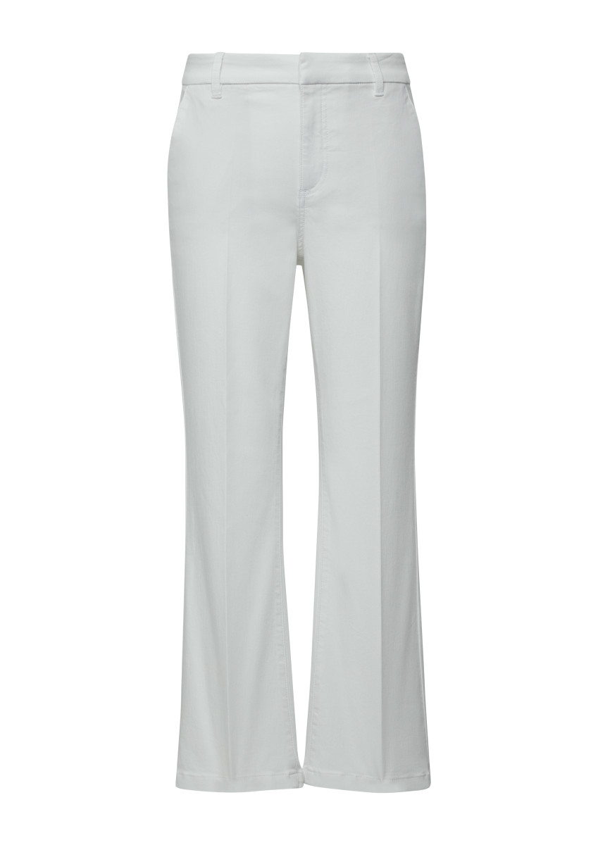 Crop-Jeans mit Flared Leg