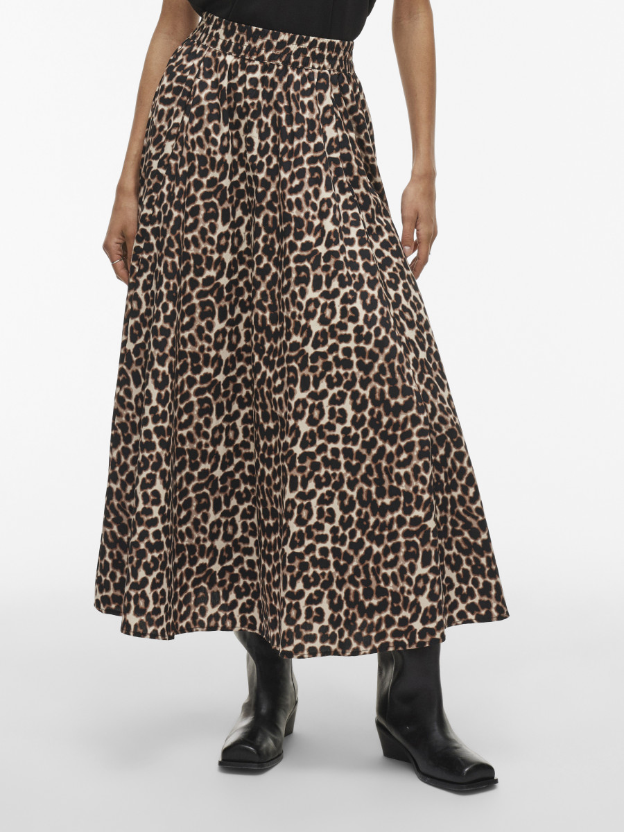 Maxirock mit hoher Taille