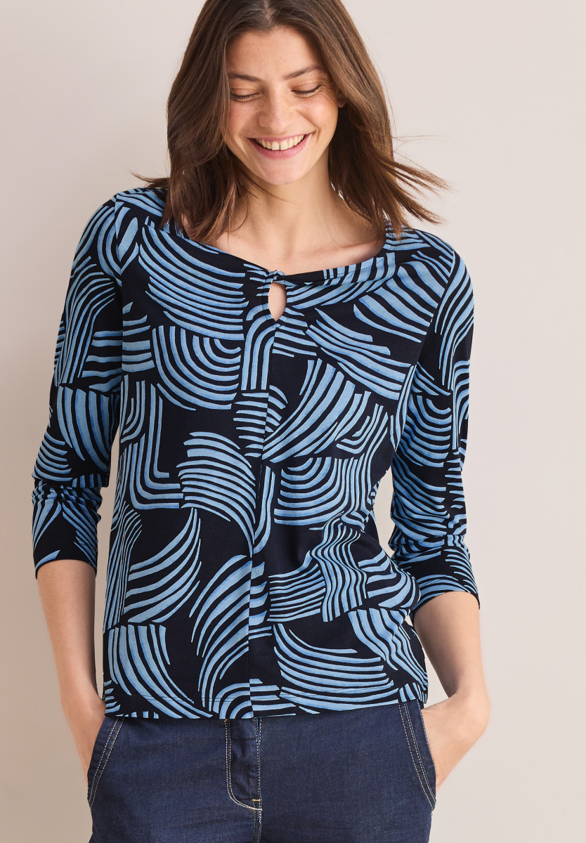 Shirt mit Knotendetail