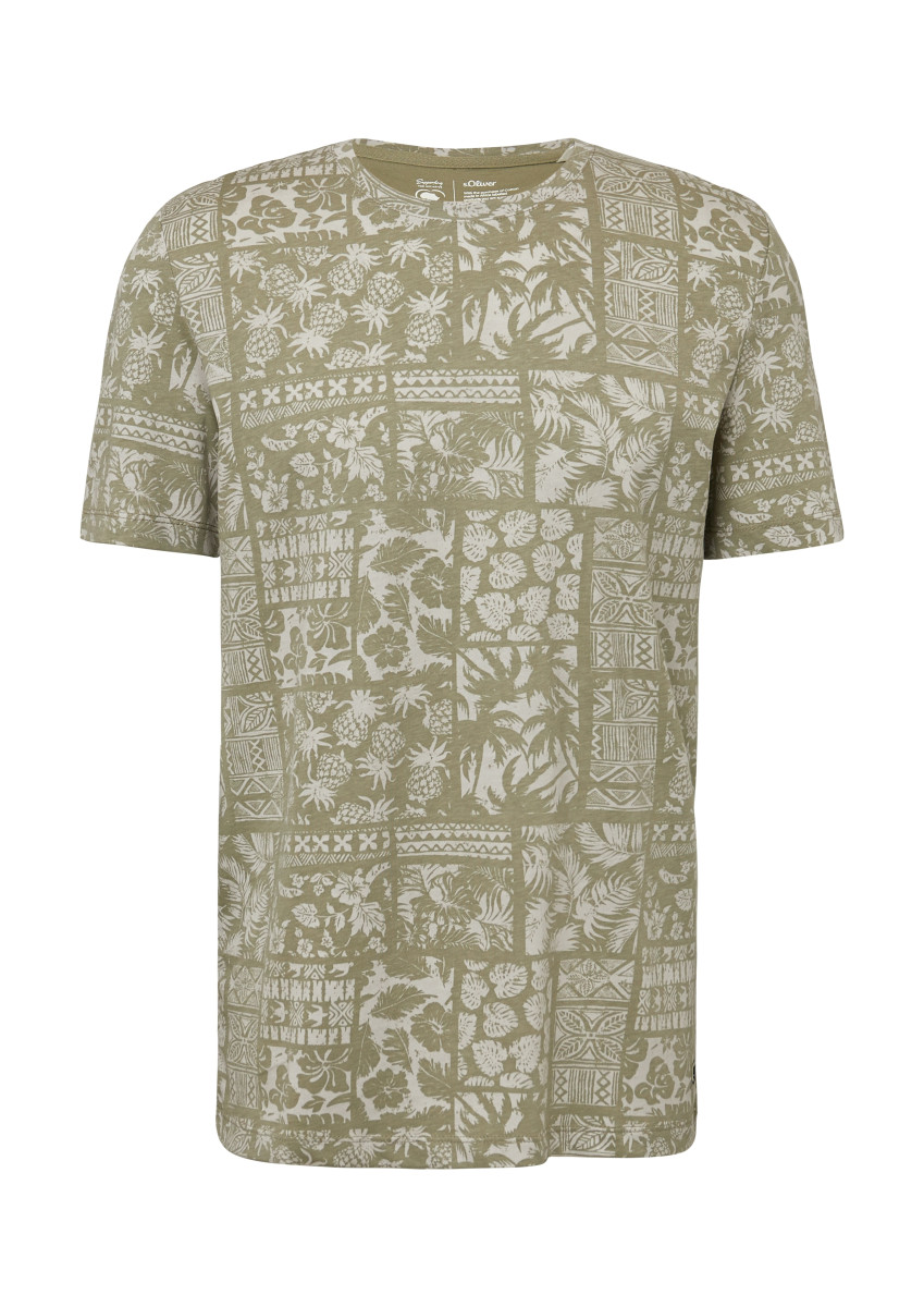 T-Shirt mit All-over-Print