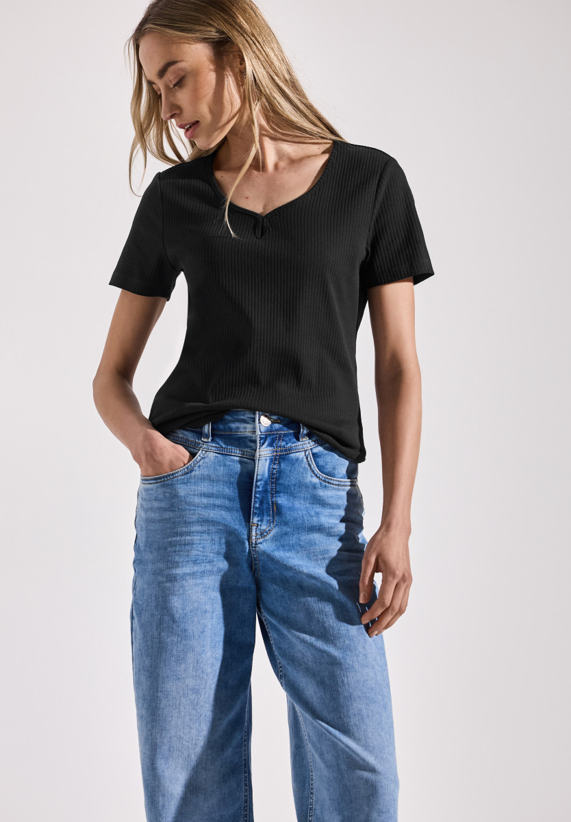T-Shirt mit Dekortape