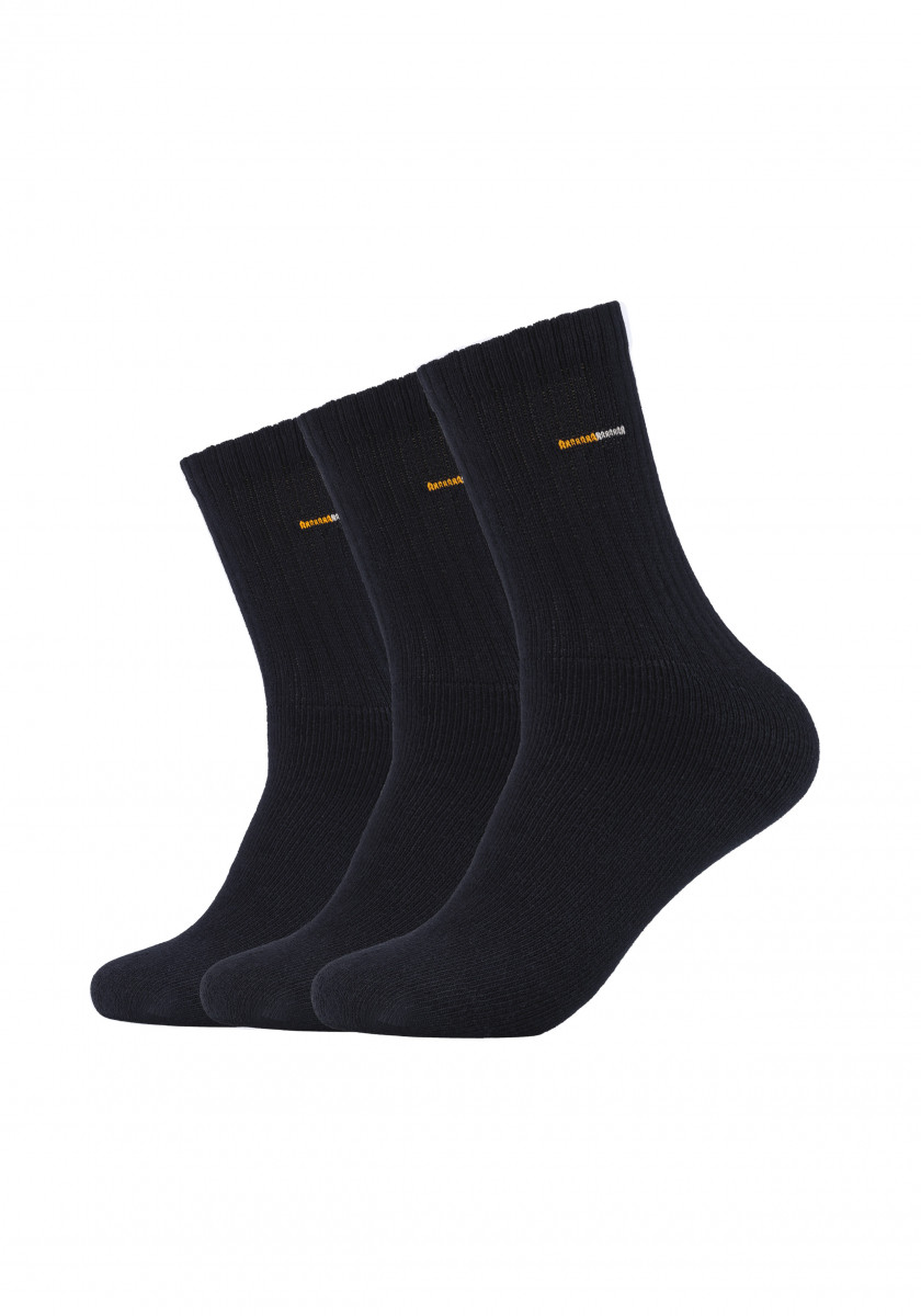 3er Pack Socken schwarz