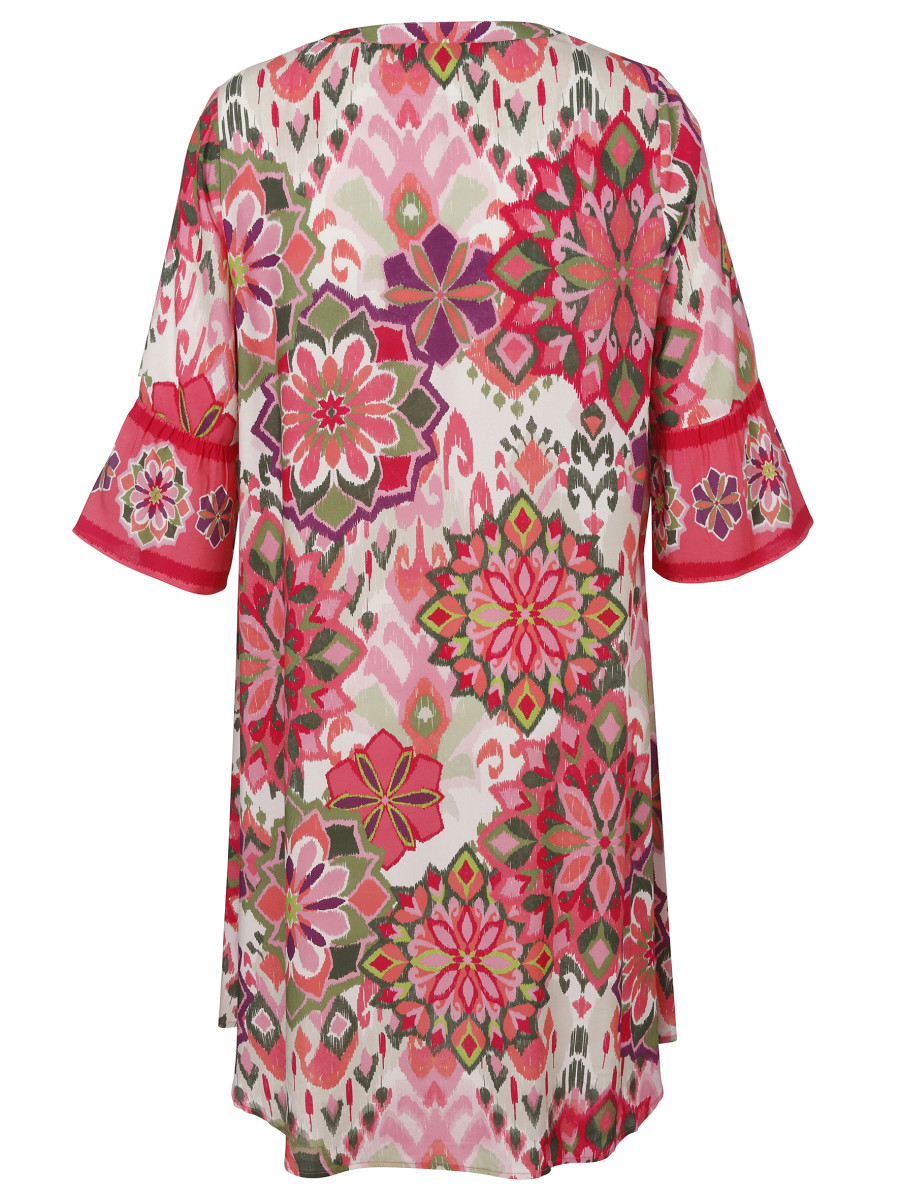 Kleid mit V-Ausschnitt