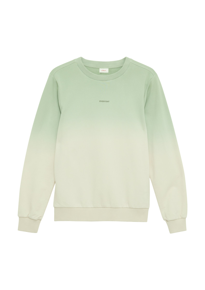 Sweatshirt mit Schriftprint