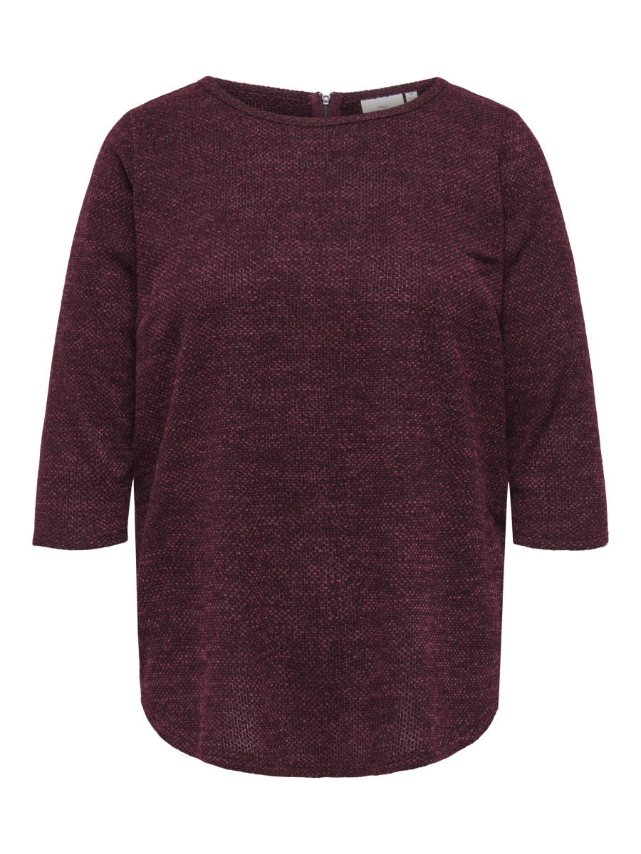 3/4-Arm Shirt bordeaux