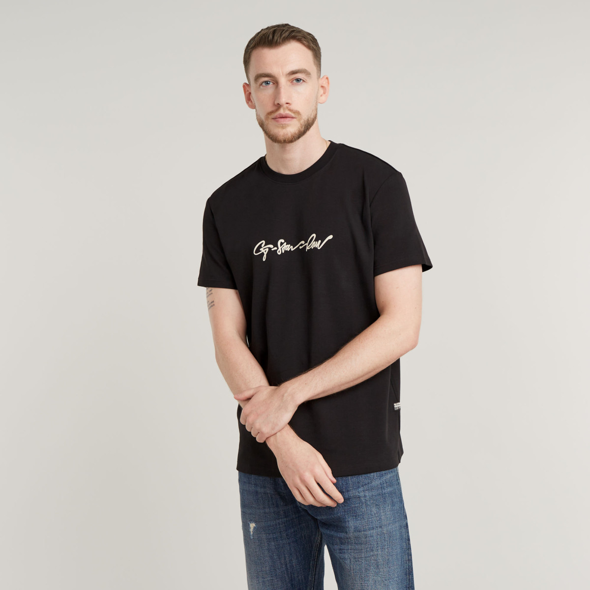T-Shirt "G-script r t"